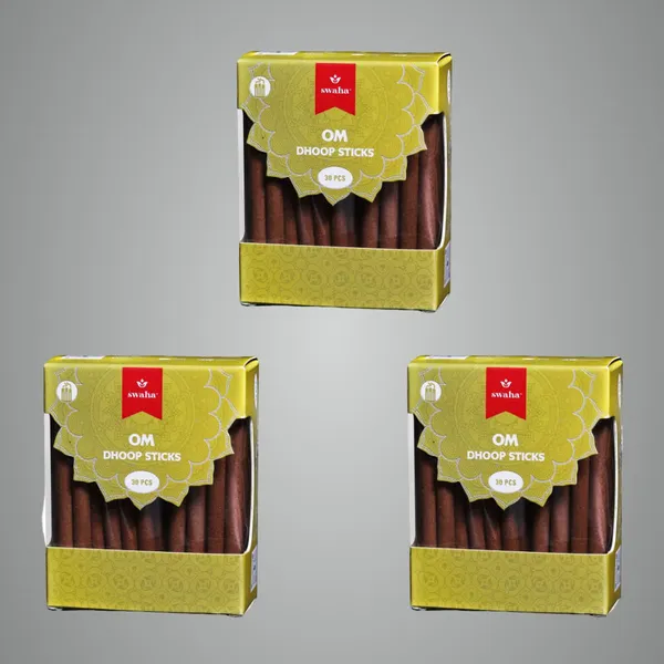 Om_Cylindrical_Dhoop_Stick_(Set_Of_30),_Long_Lasting_Sandalwood_&_Floral_Fragrance_Incense_Sticks,_Bamboo_Less_Eco_Friendly_Agarbatti_Sticks_-_Pack_Of_3