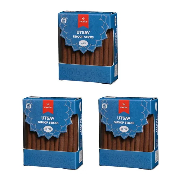 Utsav_Cylindrical_Dhoop_Stick_(Set_Of_30),_Long_Lasting_Tangy_Fragrance_Incense_Sticks,_Bamboo_Less_Eco_Friendly_Agarbatti_Sticks_-_Pack_Of_3