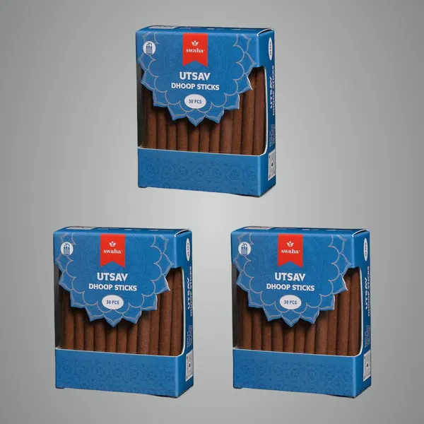 Utsav_Cylindrical_Dhoop_Stick_(Set_Of_30),_Long_Lasting_Tangy_Fragrance_Incense_Sticks,_Bamboo_Less_Eco_Friendly_Agarbatti_Sticks_-_Pack_Of_3