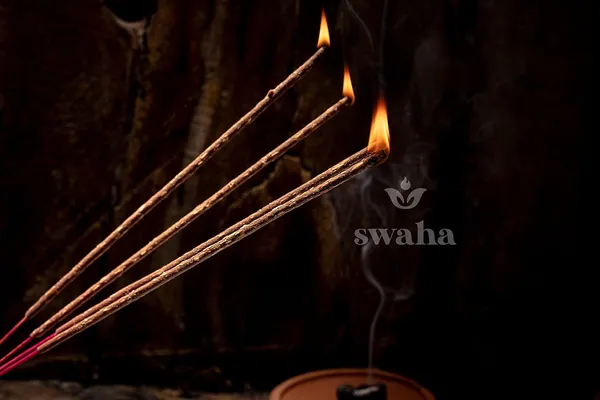 Combo_Of_Swaha_Vandan_Agarbatti_&Swaha_Mogra_Dhoop_Stick_(Vandan_Agarbatti_20_Pieces_Mogra_Dhoop_Stick_30_Pieces)