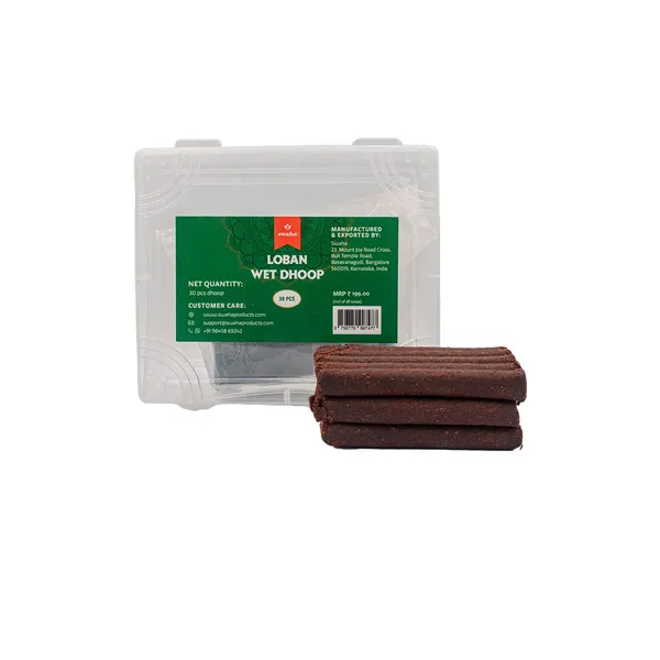 Combo_Of_Swaha_Candy_Loban_&Swaha_Wet_Dhoop_(Wet_Dhoop_30_Pieces_Candy_Loban_Stick_10_Pieces)