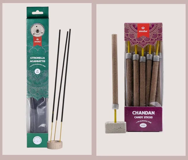 Combo_Of_Swaha_Citronella_Agarbatti_&Swaha_Candy_Chandan_Stick_(Citronella_Agarbatti_35_Pieces_Candy_Chandan_Stick_10_Pieces)