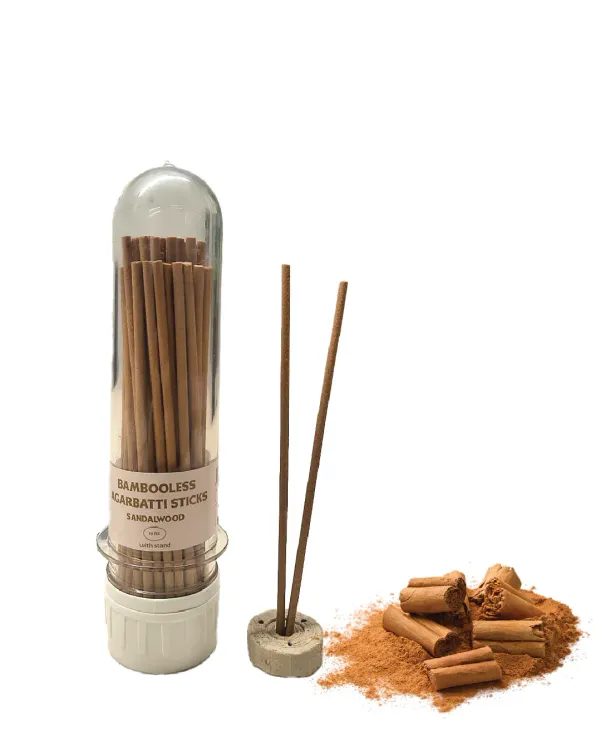 Bambooless_Sandalwood_Agarbatti_Sticks_6_With_Free_Stand_50Pcs_Each_(Pack_Of_2)