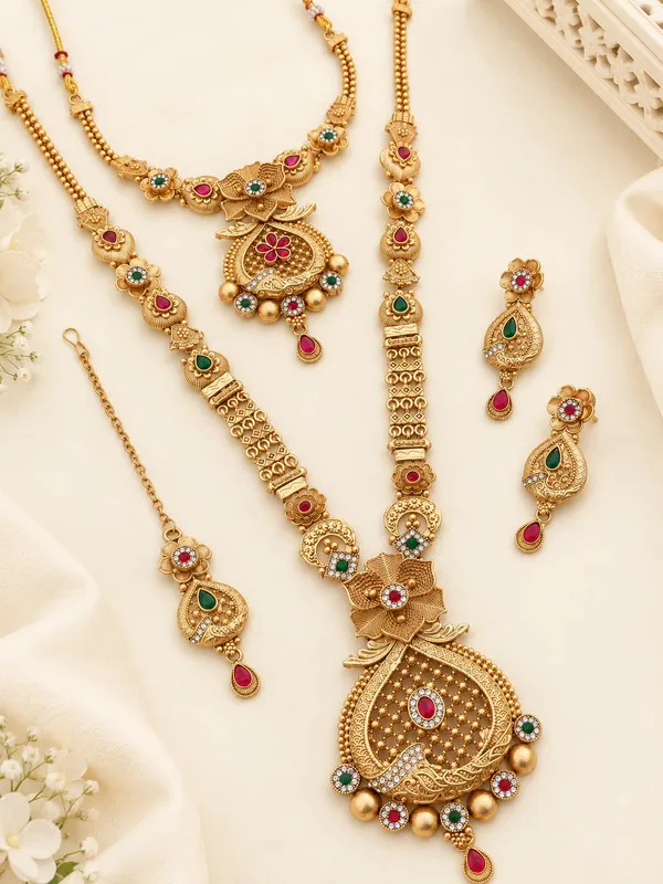 Gold_Plated_Necklace_Premium_Rajwadi_Look_Necklace_Set_For_Women