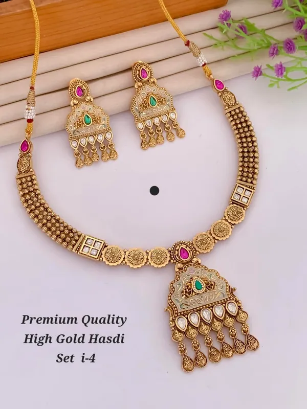Rajwadi_necklece_For_High_Gold_Plated