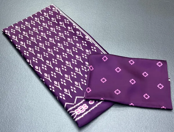 Dark_Purple_Ikat_design_Digital_Printed_Original_Japan_Satin_(Devsena_satin)