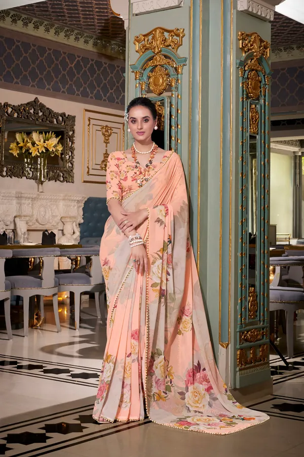 Soft_Peach_Digital_Printed_Premium_Georgette_Saree_with_pearl_lace_border