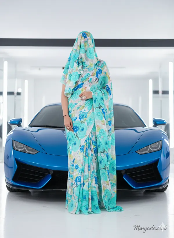 Blue_Silk_Saree_For_Women_|_Blooming_Floral_Design_Soft_Touch
