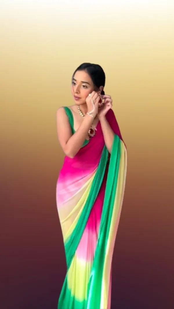 Pink_Yellow_1_Min_Alia_Bhatt_Soft_Georgette_Green_Shade_Saree_Ready_To_Wear