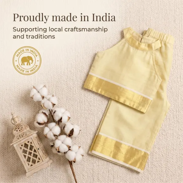 Amba_Collection_Boutique_Girls_South_Cotton_Tissue_Top_&_Plazzo_Set_with_100%_Cotton_Lining