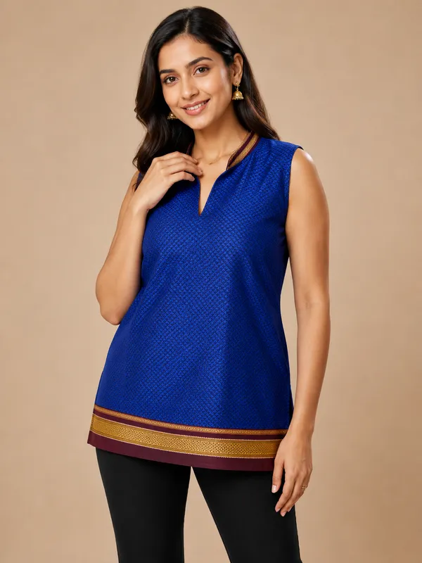 Amba_Collection_Boutique_Girls_Reshim_Cotton_Khan_Short_Top_|_Ethnic_Wear_for_Women_&_Girls_|_Sleeves_Attached_Inside