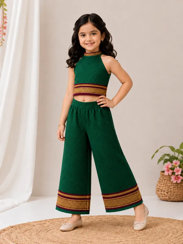 Amba_Collection_Boutique_Girls_Reshim_Cotton_Khan_Top_&_Plazzo_Set_with_100%_Cotton_Lining