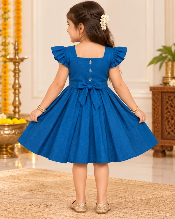 Amba_Collection_Boutique_Irkal_Cotton_Silk_Saraswati_Embroidery_Traditional_Frock_for_Girls