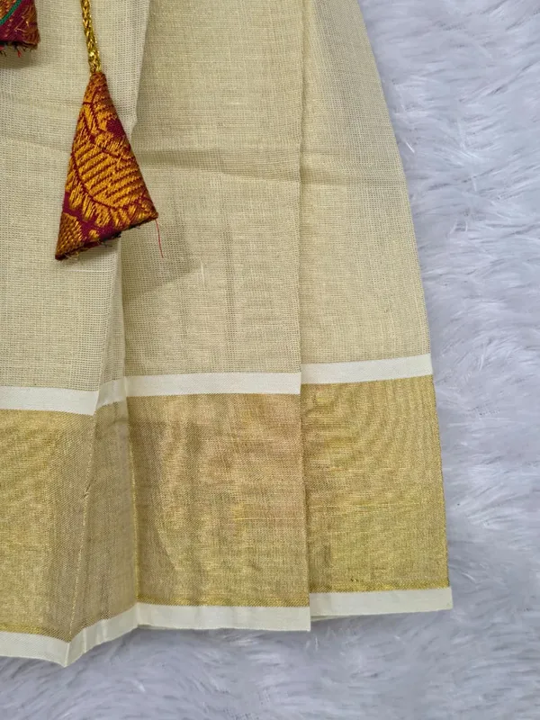 Amba_Collection_Boutique_South_Cotton_Tissue_Saraswati_Embroidey_Traditional_Frock_for_Girls