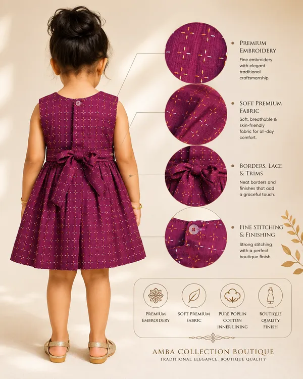 Purple_Cotton_Silk_Sleeveless_Round_Neck_Fit_And_Flare_Dress_For_Girls