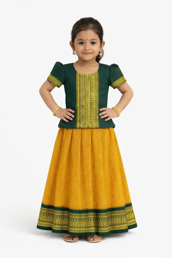 Amba_Collection_Girls_Kalyani_Cotton_Parkar_Polak_Traditional_Outfit