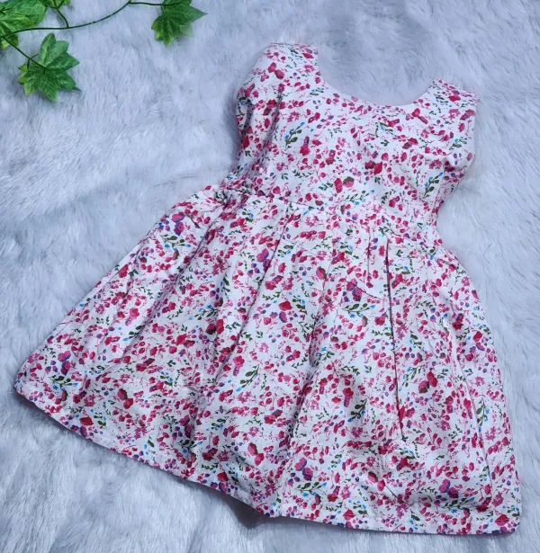Multicolor_Pure_Cotton_Sleeveless_Round_Neck_Fit_And_Flare_Dress_For_Girls