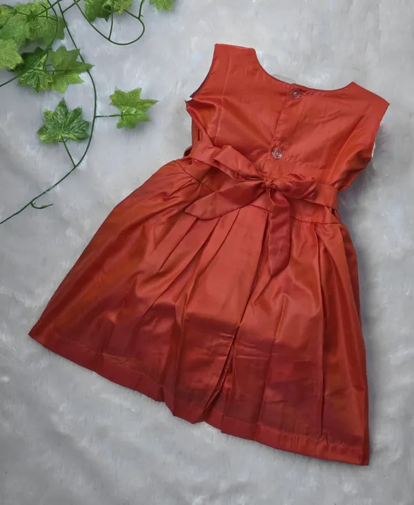 Narayanpeth_Paithani_Cotton_Silk_Traditional_Frock_for_Girls