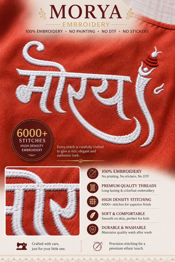 Ganpati_Special_Narayanpeth_Paithani_Cotton_Silk_Morya_Embroidey_Traditional_Frock_for_Girls