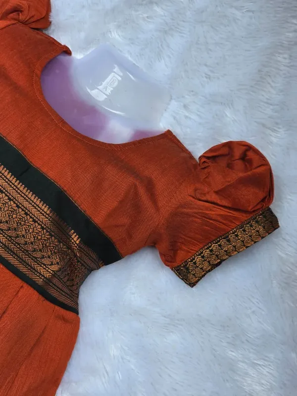 Amba_Collection_Boutique_Girl's_Traditional_Ethnic_Wear_Kalyani_Cotton_Balloon_Sleeves_Frock