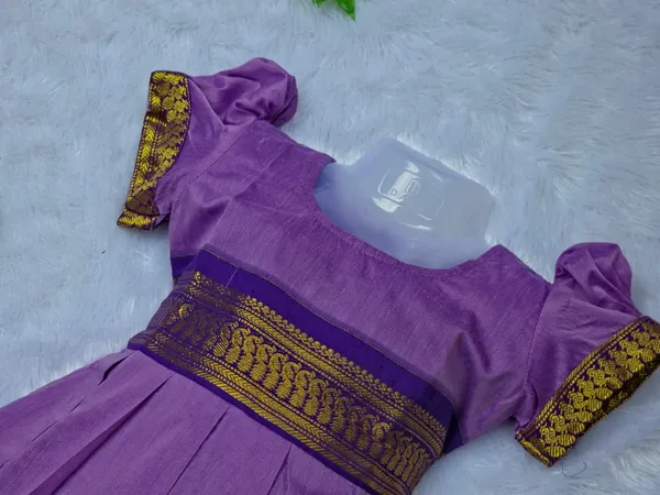 Amba_Collection_Boutique_Girl's_Traditional_Ethnic_Wear_Kalyani_Cotton_Balloon_Sleeves_Frock