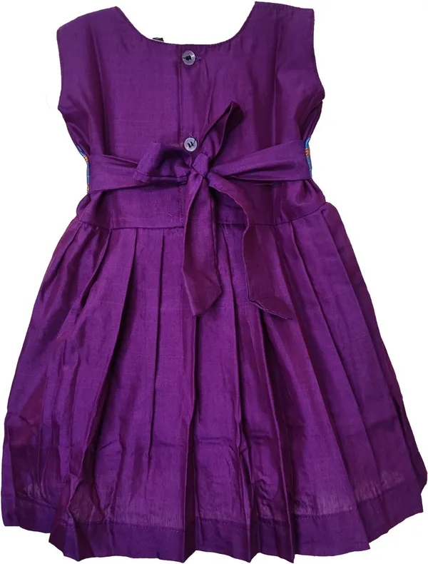 Purple_Cotton_Silk_Sleeveless_Round_Neck_Fit_And_Flare_Dress_For_Girls