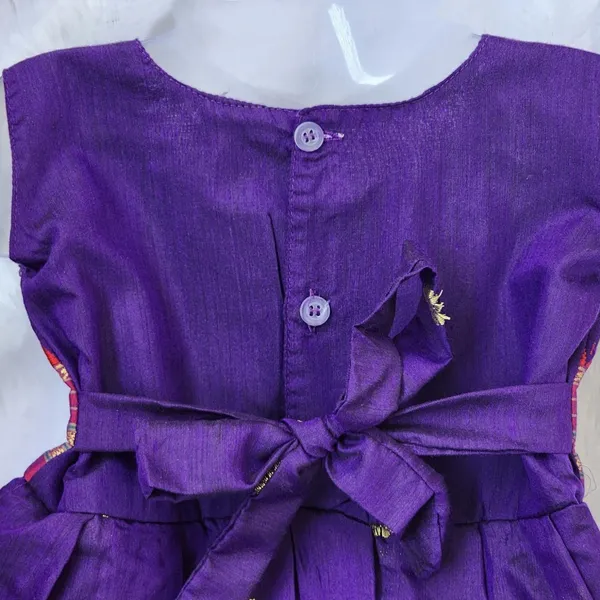 Dark_Blue_Cotton_Silk_Sleeveless_Round_Neck_Fit_And_Flare_Dress_For_Girls