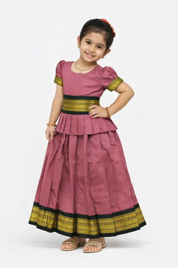 Amba_Collection_Girls_Traditional_Maharashtrian_Kalyani_Cotton_Parkar_Polak_Lehenga_Choli_Set