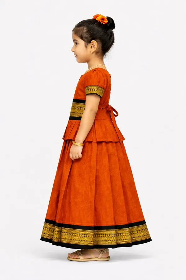 Amba_Collection_Girls_Traditional_Maharashtrian_Kalyani_Cotton_Parkar_Polak_Lehenga_Choli_Set