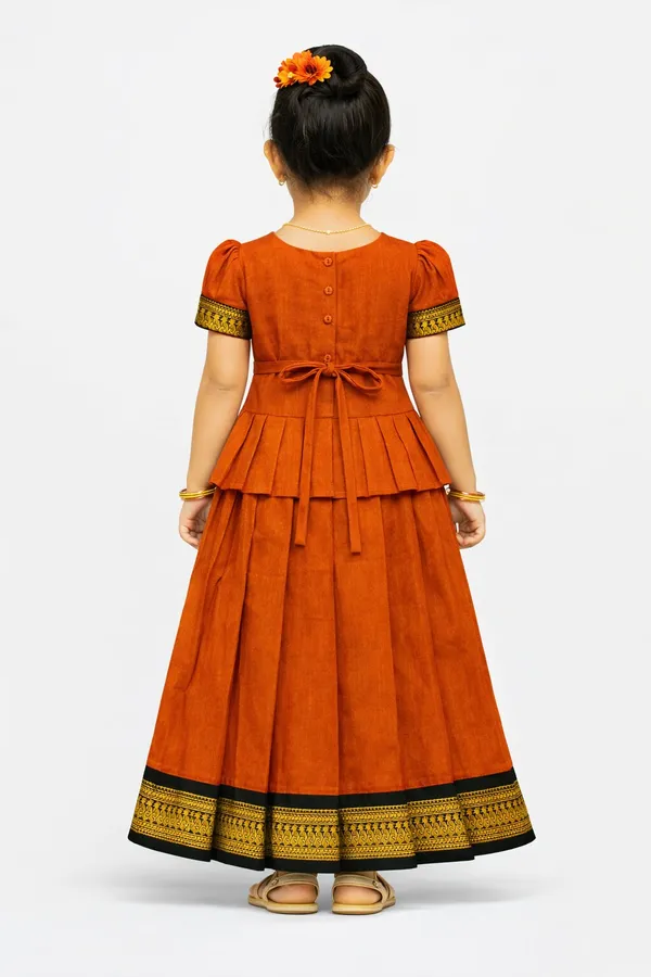 Amba_Collection_Girls_Traditional_Maharashtrian_Kalyani_Cotton_Parkar_Polak_Lehenga_Choli_Set