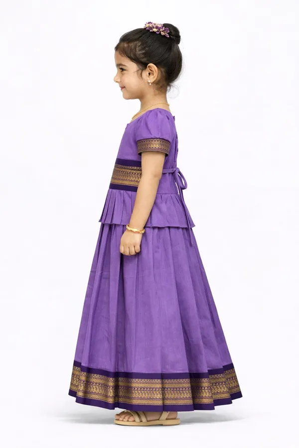 Amba_Collection_Girls_Traditional_Maharashtrian_Kalyani_Cotton_Parkar_Polak_Lehenga_Choli_Set