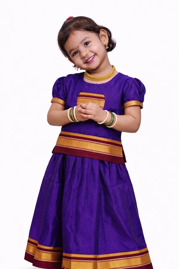 Amba_Collection_Girls_Khan_Silk_Parkar_Polak_Maharashtrian_Traditional_Outfit