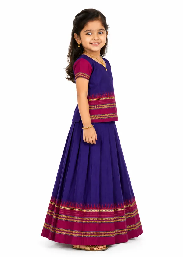 Amba_Collection_Girls_Narayanpeth_Silk_Parkar_Polak_Maharashtrian_Traditional_Outfit
