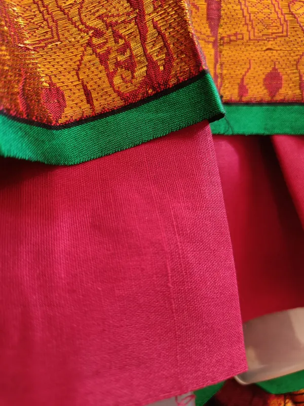 Maroon_Cotton_Silk_Sleeveless_Round_Neck_Fit_And_Flare_Dress_For_Girls