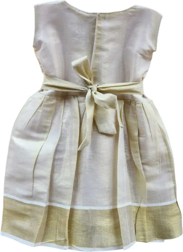 White_Cotton_Blend_Sleeveless_Round_Neck_Fit_And_Flare_Dress_For_Girls