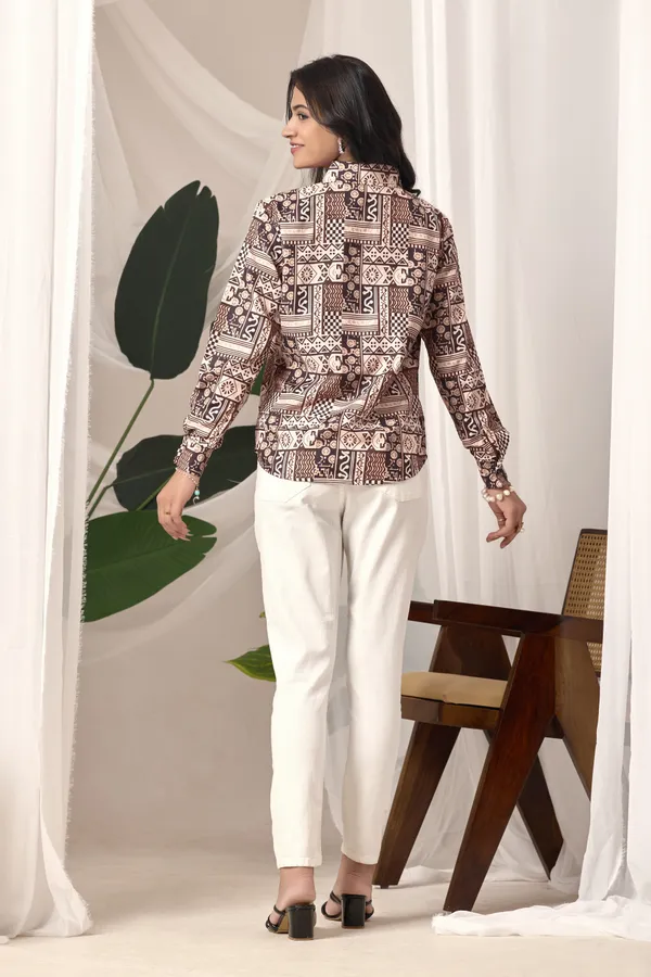 Top_Trendy_Printed_Women’s_Shirt_in_cotton_Fabric_|_Stylish_Casual,Daily_&_Office_Wear_Shirt