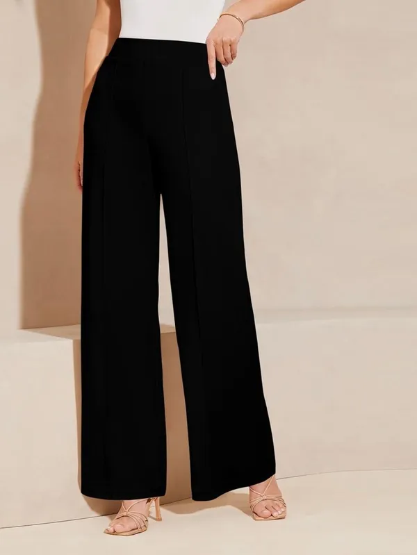 Black_Classic_Straight_Fit_High-Rise_Easy_Wash_Parallel_Trousers_For_Women