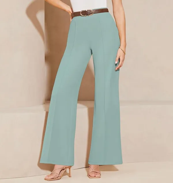 Light_Green_Classic_Straight_Fit_High-Rise_Easy_Wash_Parallel_Trousers_For_Women