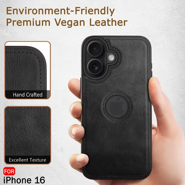 Iphone_16_Black_Leather_Premium_&_Elegant_Back_Cover_For