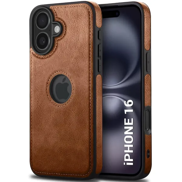 Iphone_16_Brown_Leather_Premium_&_Elegant_Back_Cover