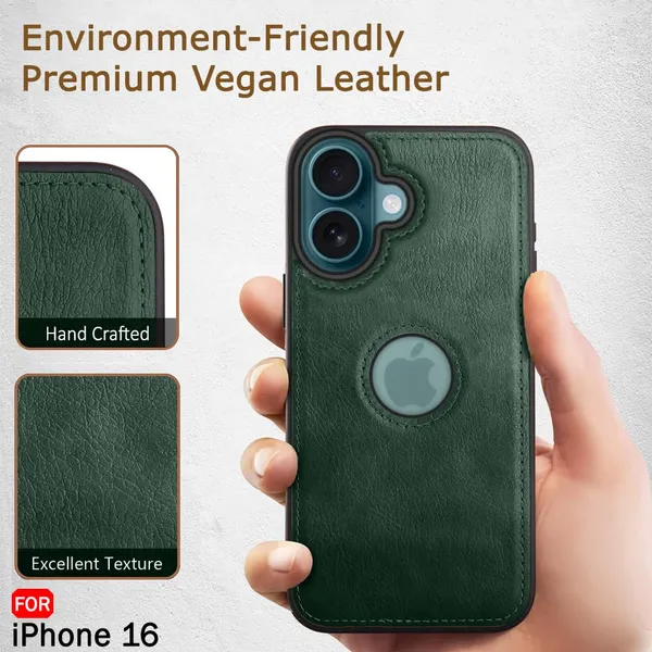 Iphone_16_Green_Leather_Premium_&_Elegant_Back_Cover