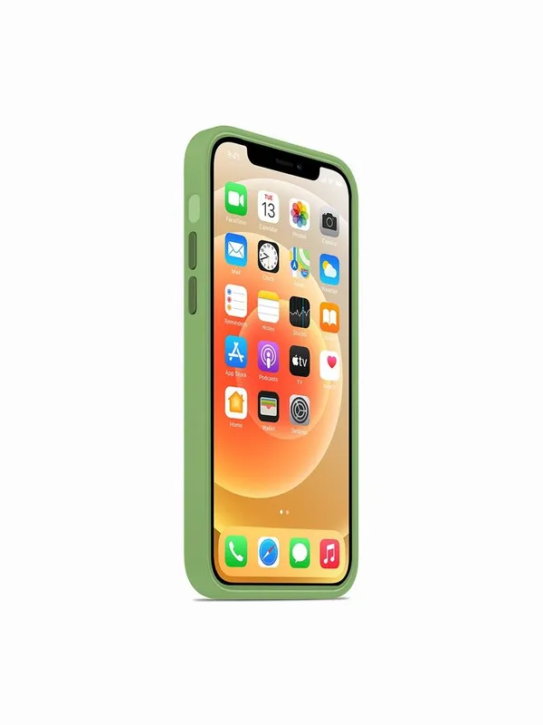 Iphone_13_Green_Silicon_Premium_&_Elegant_Back_Cover