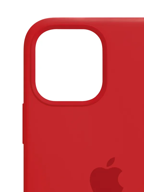 Iphone_13_Red_Silicon_Premium_&_Elegant_Back_Cover