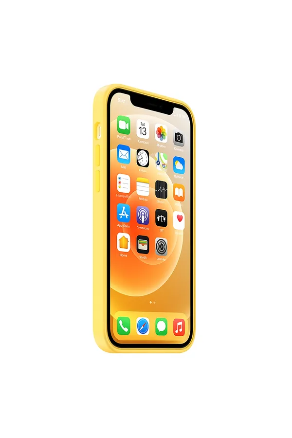 Iphone_13_Yellow_Silicon_Premium_&_Elegant_Back_Cover