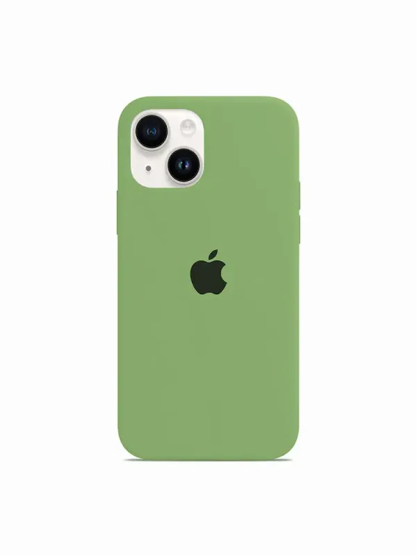 Iphone_14_Green_Silicon_Premium_&_Elegant_Back_Cover