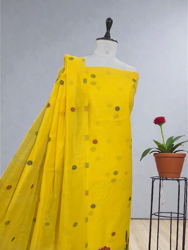Banarasi_Suits_–_Silky_Cotton_Tilfi_Meena_&_Zari_Woven_with_Dupatta_–_Yellow