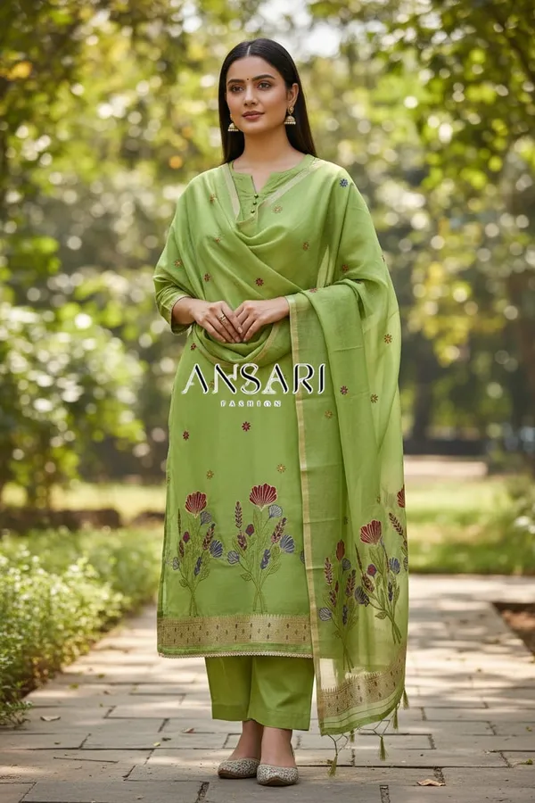 Banarasi_Suits_–_Silky_Cotton_Tilfi_Meena_&_Zari_Woven_with_Dupatta_–_Peach
