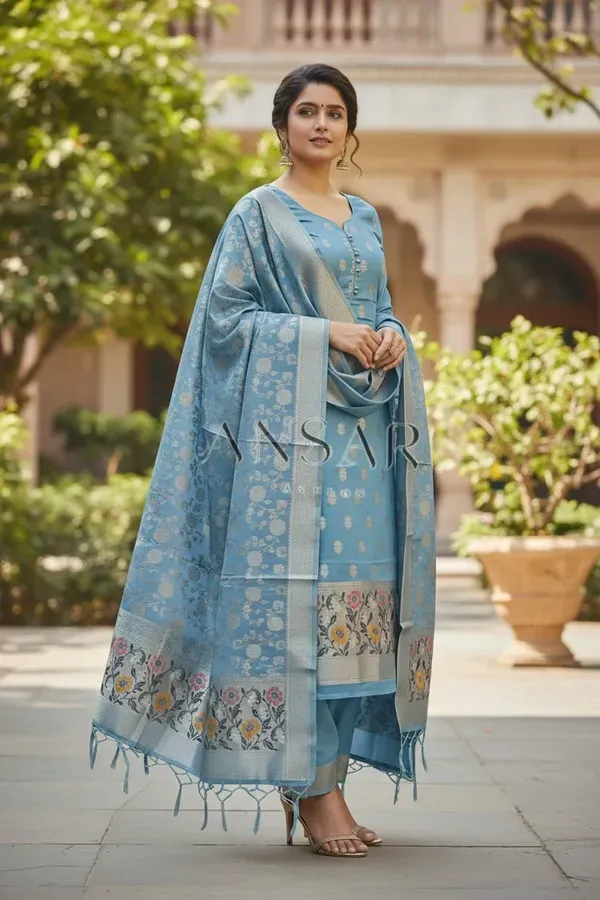 Banarasi_Cotton_silk_zari_suits_Wholesale_(_catalogue_10_pcs_)