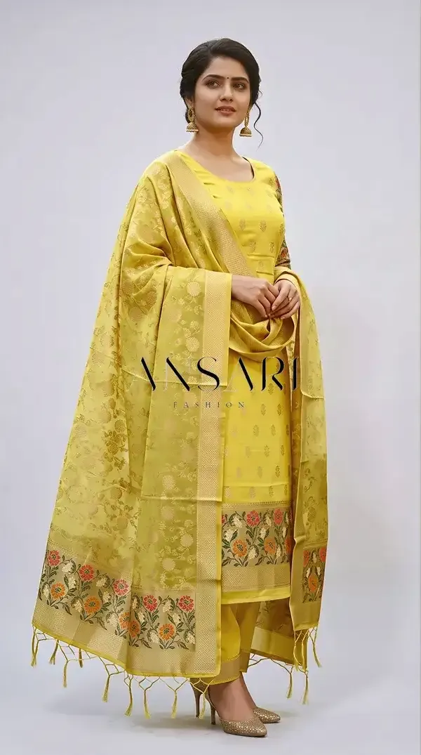 Banarasi_Cotton_silk_zari_suits_Wholesale_(_catalogue_9_pcs_)