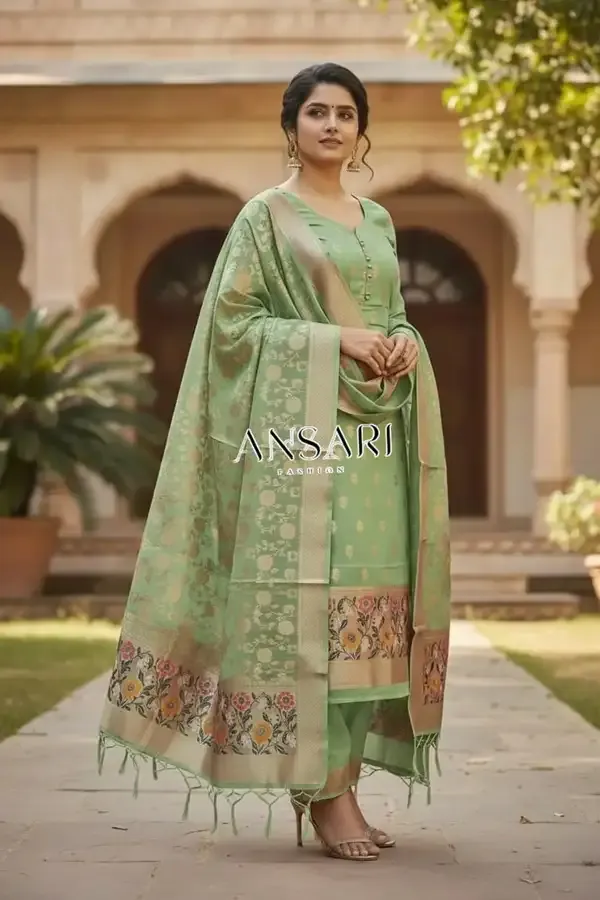 Banarasi_Cotton_silk_zari_suits_Wholesale_(_catalogue_9_pcs_)